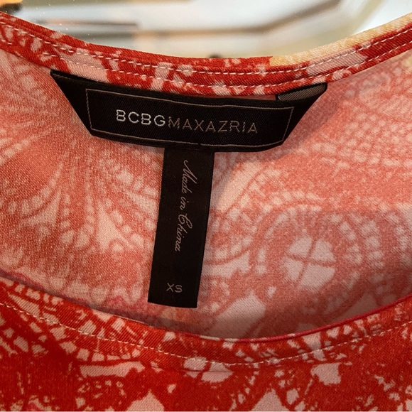 • BCBG • printed a line dress - Picture 3 of 6